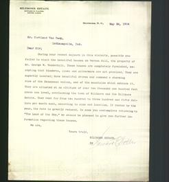 Letterhead - Biltmore Estate