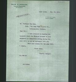 Letterhead - Frank E. Stoddard