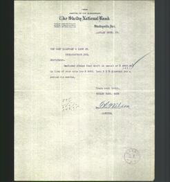 Letterhead - The Shelby National Bank