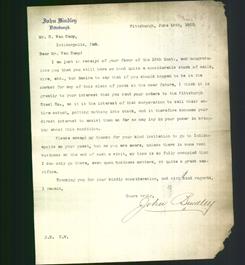 Letterhead - John Bindley