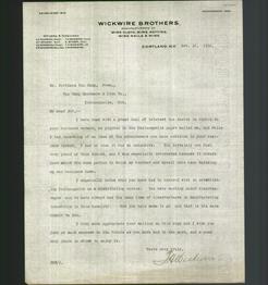Letterhead - Wickwire Brothers
