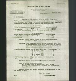 Letterhead - Wickwire Brothers