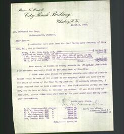 Letterhead - Room No. 10 and 11. City Bank Building