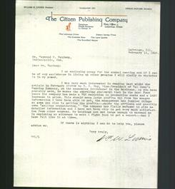 Letterhead - The Citizen Publishing Company