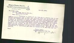 Letterhead - Pidgeon - Thomas Iron Co.