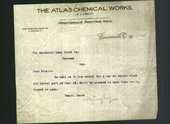 Letterhead - The Atlas Chemical Works