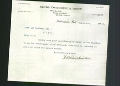 Letterhead - Seidensticker & Root