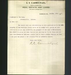 Letterhead - S.E. Carmichael