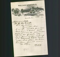 Letterhead - William Kinderman