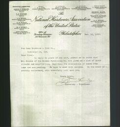 Letterhead - The National Hardware Association of the United States