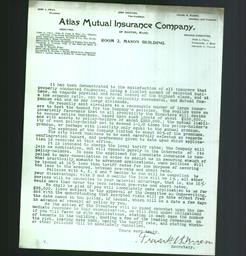 Letterhead - Atlas Mutual Insurance Company