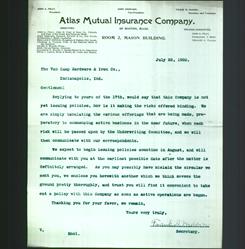 Letterhead - Atlas Mutual Insurance Company
