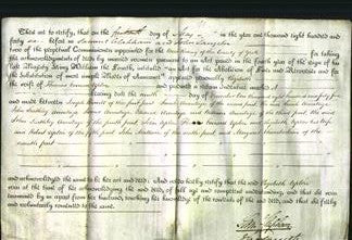 Deed by Married Women - Elizabeth Upton-Original Ancestry