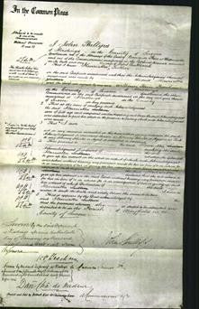 Court of Common Pleas - Henrietta Sutton-Original Ancestry