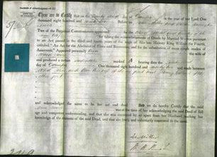Deed by Married Women - Ann Jarvis-Original Ancestry