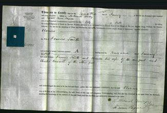 Deed by Married Women - Clarissa Smith-Original Ancestry