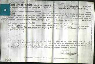 Deed by Married Women - Emma Fry-Original Ancestry