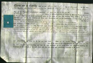 Deed by Married Women - Louisa Slade-Original Ancestry
