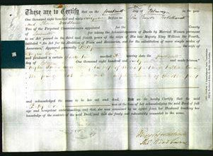 Deed by Married Women - Betty Towers-Original Ancestry