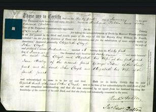 Deed by Married Women - Elizabeth Lloyd-Original Ancestry
