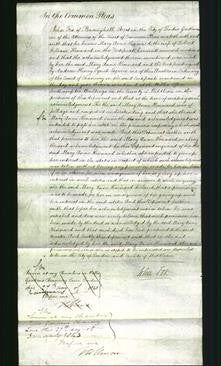 Court of Common Pleas - Mary Anne Kennard-Original Ancestry
