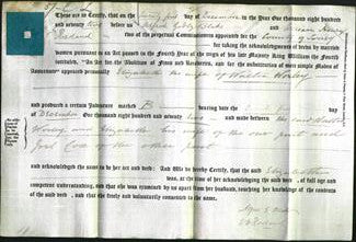 Deed by Married Women - Elizabeth Worley-Original Ancestry
