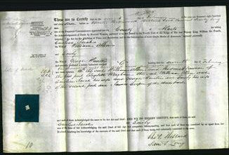 Deed by Married Women - Caroline Sarah Allen, Emily Hunter-Original Ancestry