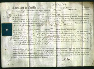 Deed by Married Women - Mary Mabbs Duncan, Maria Jacquiery and Charlotte Thorogood-Original Ancestry