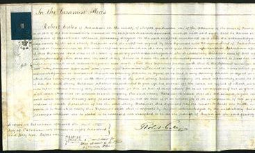 Court of Common Pleas - Mary Baldwin-Original Ancestry