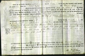 Deed by Married Women - Elizabeth Congreve and Mary Ann Dobson-Original Ancestry