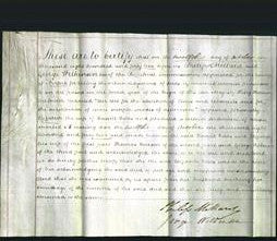 Deed by Married Women - Elizabeth Dobbs-Original Ancestry