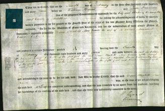 Deed by Married Women - Dame Elizabeth Ann Gomm #2-Original Ancestry