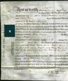Deed by Married Women - Mary Chaplin-Original Ancestry