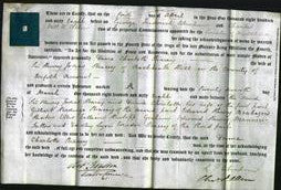 Deed by Married Women - Dame Charlotte Stracey-Original Ancestry