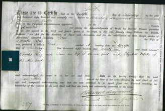 Deed by Married Women - Jane King-Original Ancestry