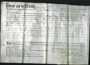 Deed by Married Women- Harriet Lewis and Harriet Powell-Original Ancestry