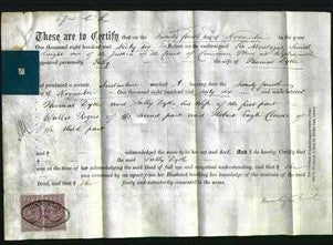 Deed by Married Women - Sally Dyke-Original Ancestry