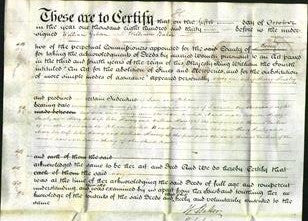 Deed by Married Women - Mary Huxley-Original Ancestry