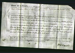 Deed by Married Women - Elizabeth Lewis and Eleanor Chappell-Original Ancestry