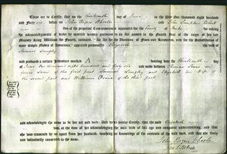 Deed by Married Women - Elizabeth Langley-Original Ancestry