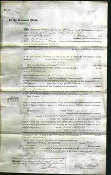 Court of Common Pleas - Sarah Adshead-Original Ancestry