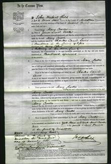Court of Common Pleas - Mary Cooke #2-Original Ancestry