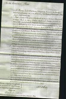 Court of Common Pleas - Elizabeth Blackwell, Jemima Pugh and Martha Nicholls-Original Ancestry