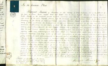 Court of Common Pleas - Elizabeth Thomas-Original Ancestry