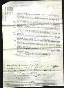 Court of Common Pleas - Margaret Kear, Sophia Kear and Mary Kear-Original Ancestry