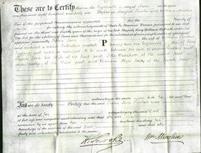 Deed by Married Women - Sophia Jane Sinclair-Original Ancestry