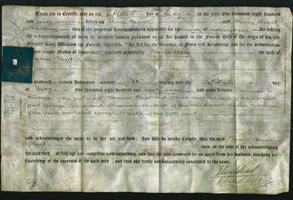 Deed by Married Women - Sarah Ann Kent-Original Ancestry