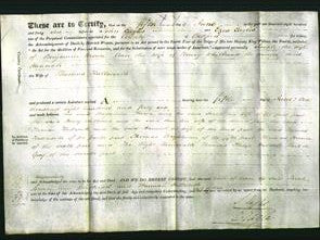 Deed by Married Women - Sarah Brown, Ann Whitbread and Hannah Hallworth-Original Ancestry