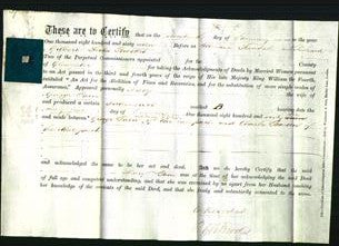 Deed by Married Women - Mary Pain-Original Ancestry