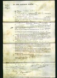 Court of Common Pleas - Edith Lucy Donne-Original Ancestry